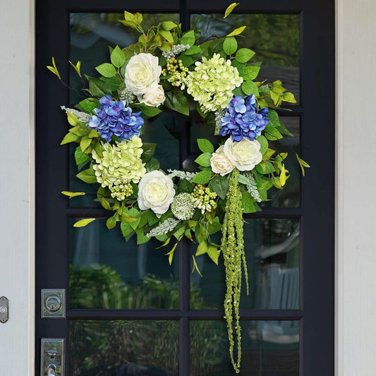3Spring Summer Wreaths for Front Door 24