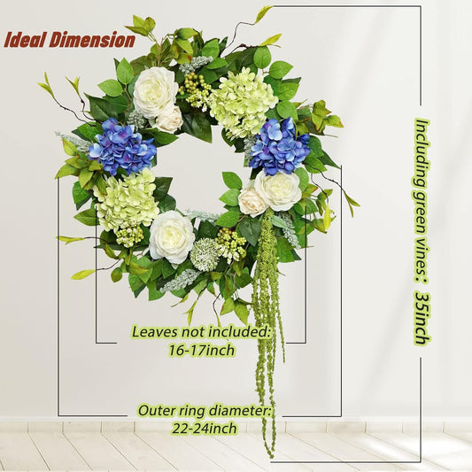 3Spring Summer Wreaths for Front Door 24