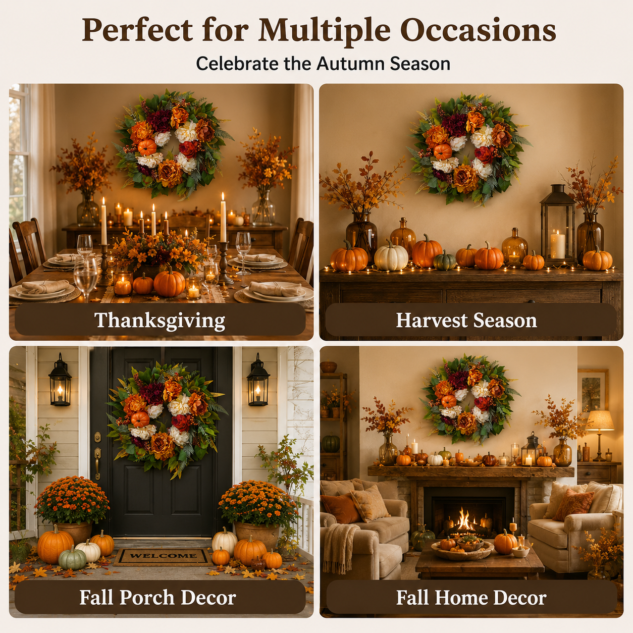 Autumn Harvest Wreath
