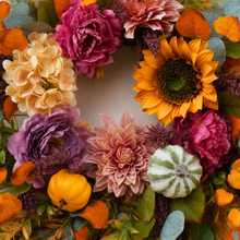 Bohemian Floral Harvest Wreath